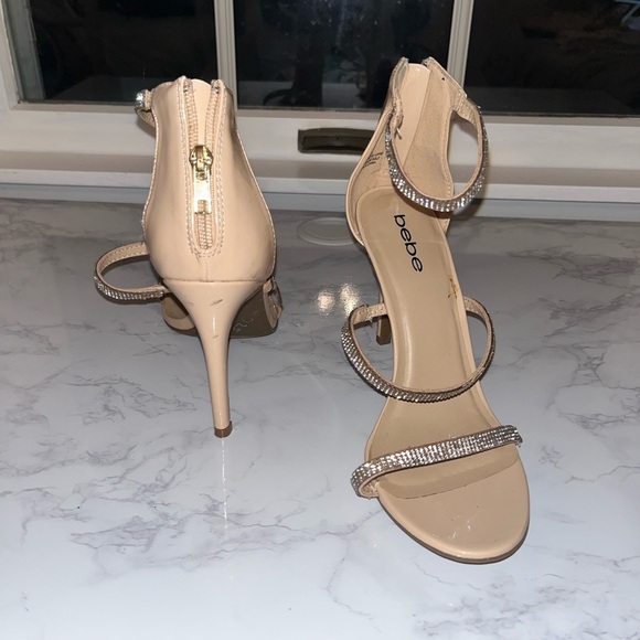 bebe Shoes - Bebe STRAPPY HEELS
